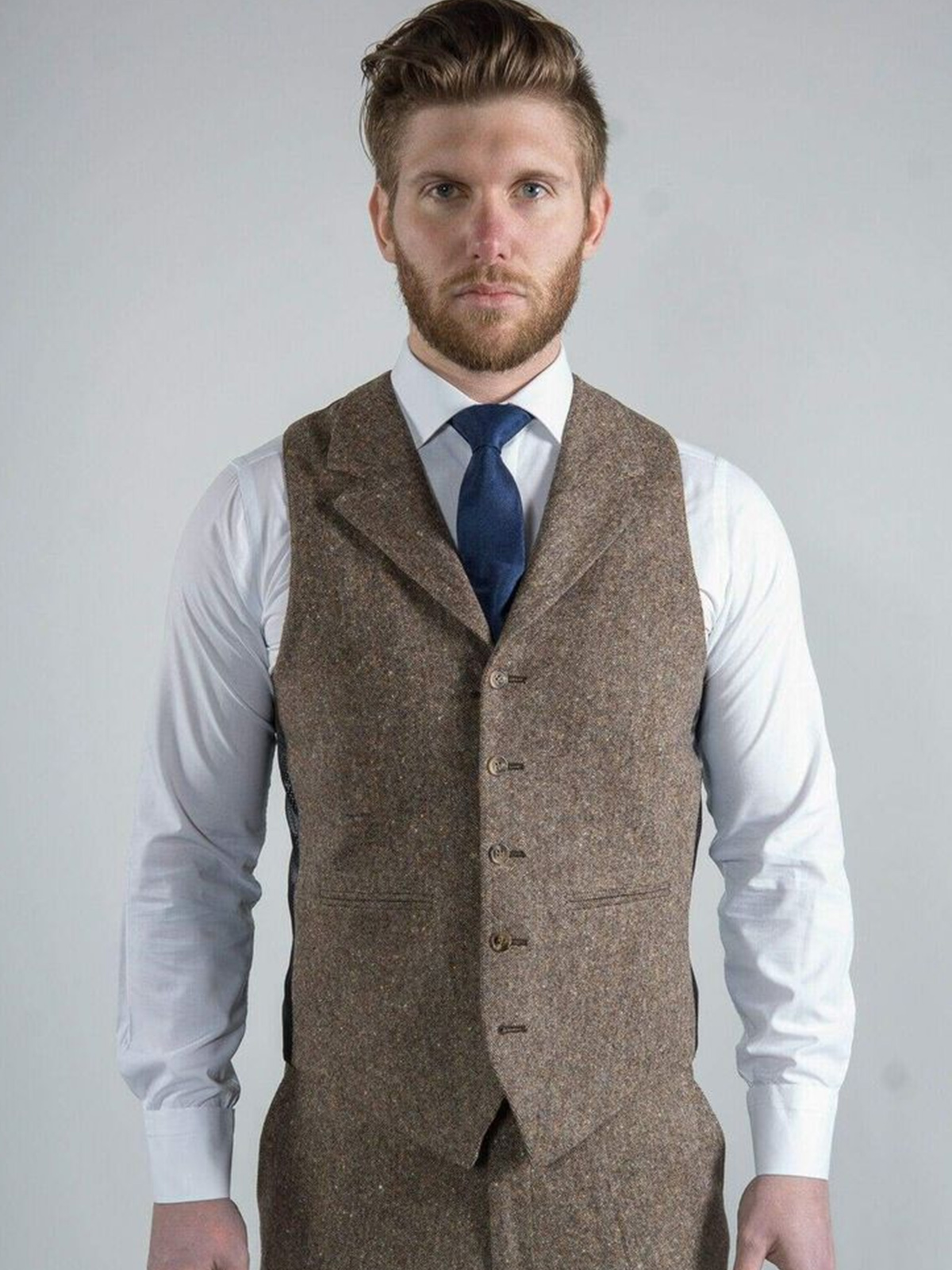 ANNIEBRITNEY Tweed Suits for M - Mens Fashion Trajes recension och pris