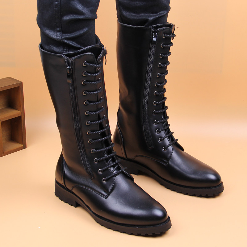 men's luxury fashion high boot - Mens Fashion Dress Shoes recension och pris