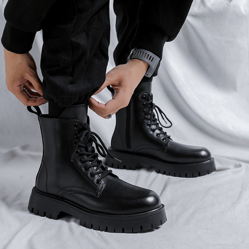 Men Luxury Fashion Genuine Lea - Men'S Fashion Brand recension och pris