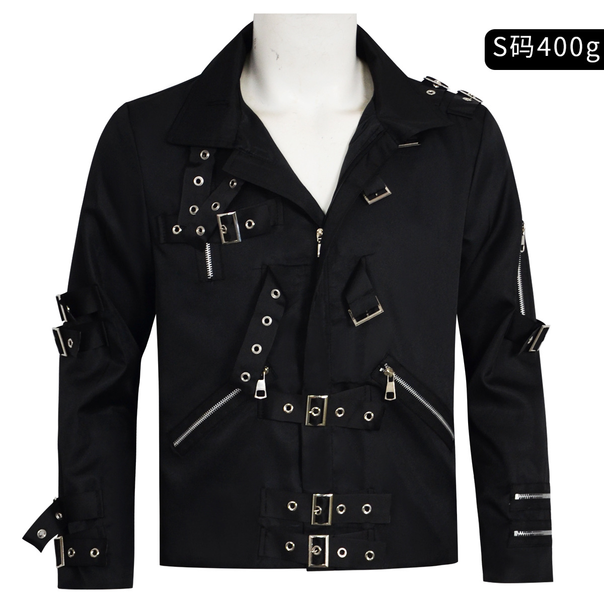 Punk Heavy Metal V8 Leather Ja - Men'S Fashion Leather Jacket recension och pris
