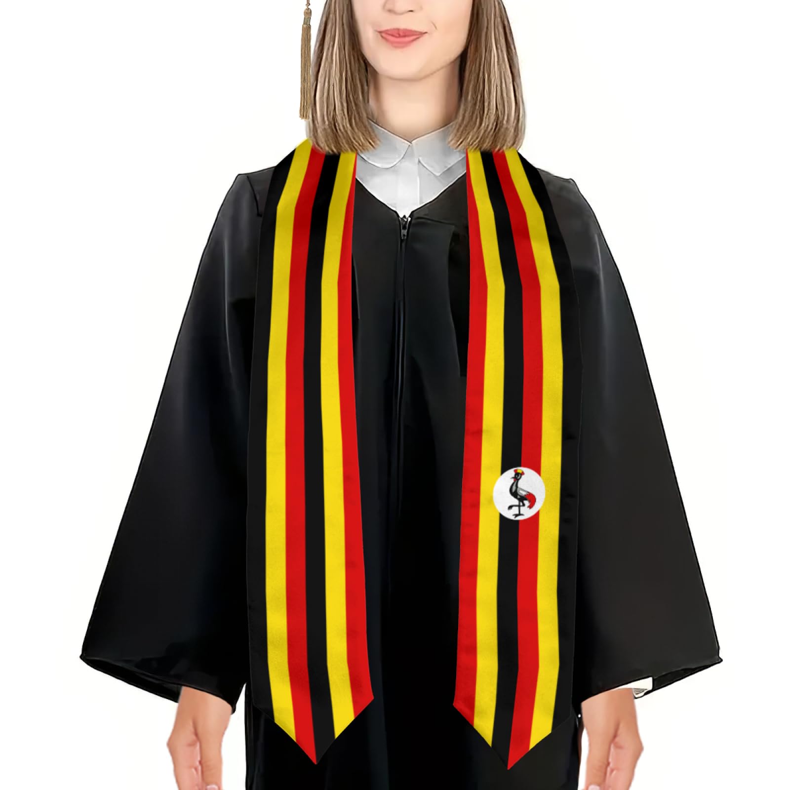 2025 Uganda Flag Cool Graduati - Men Fashion Uganda recension och pris
