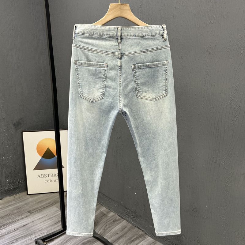New Stylish Men's Denim Jeans  - Skinny Jeans Ripped recension och pris