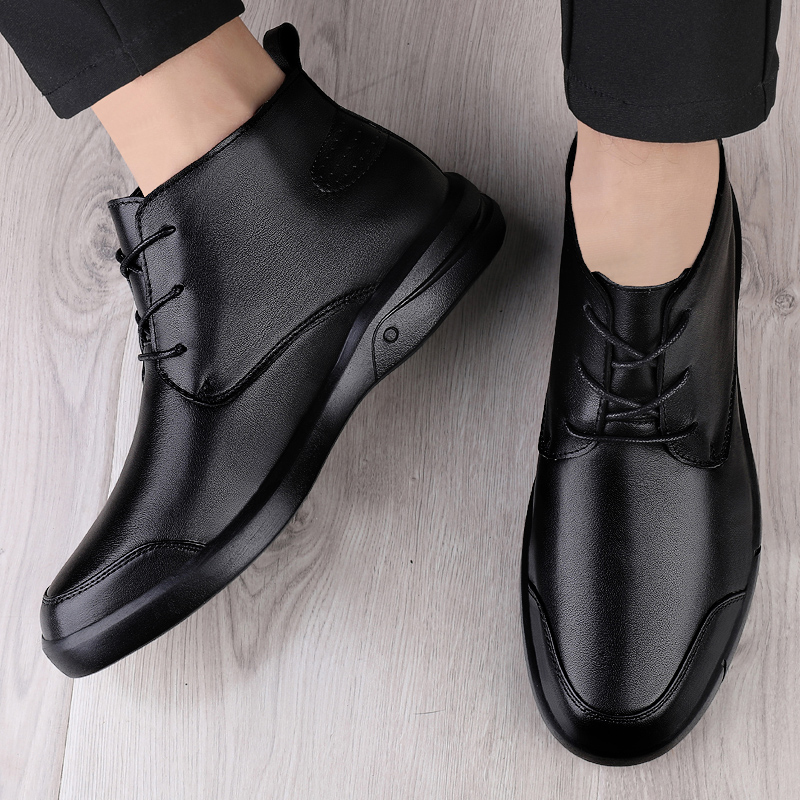 Famous Luxury Ankle Boots High - Mens Fashion Dress Shoes recension och pris
