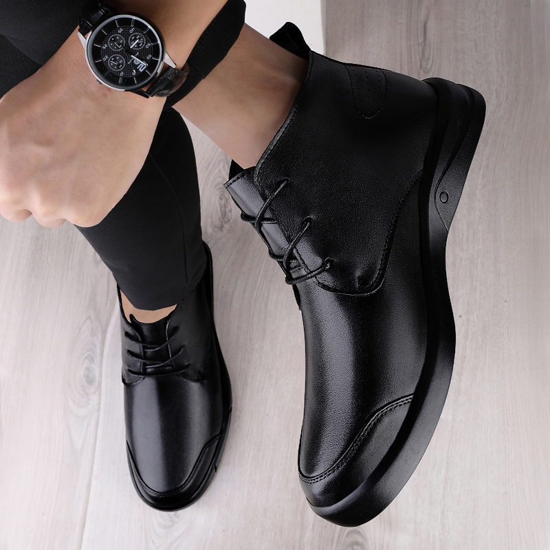 Famous Luxury Ankle Boots High - Mens Fashion Dress Shoes recension och pris