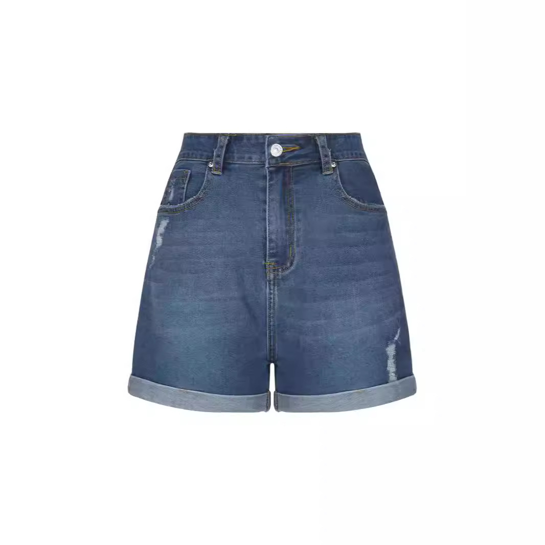 Shorts Jeans Women Streetwear  - Skinny Jeans Ripped recension och pris