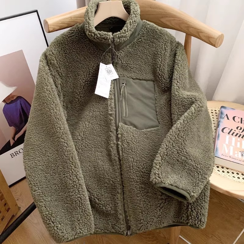 Loose Fit Lamb Velvet Jacket C - Corduroy Jacket Men recension och pris