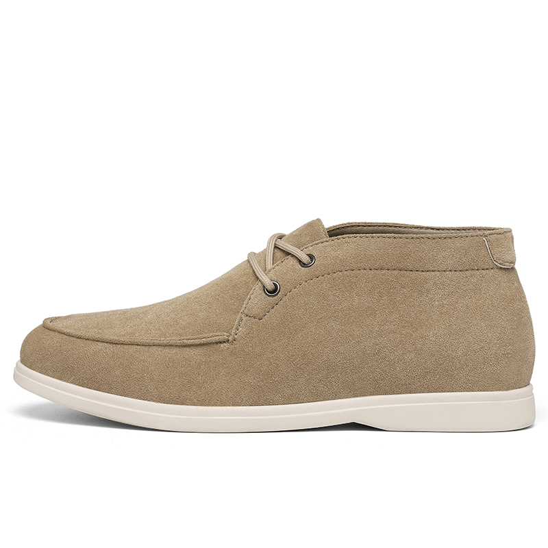 Classic British Style Suede Le - Fashion Men'S Boots recension och pris