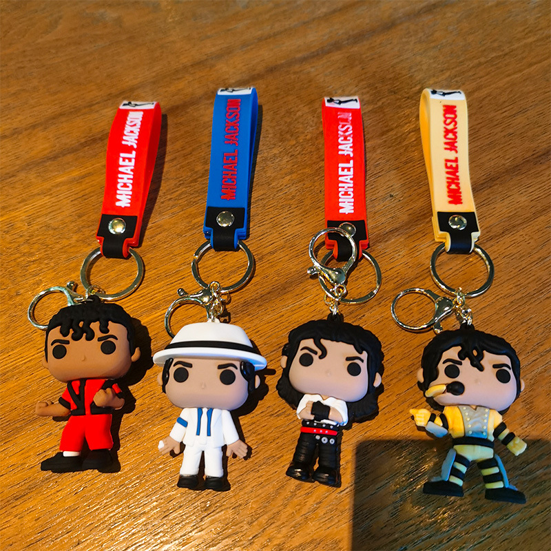 2026 Michael Jackson Keychain, - Men Fashion King recension och pris