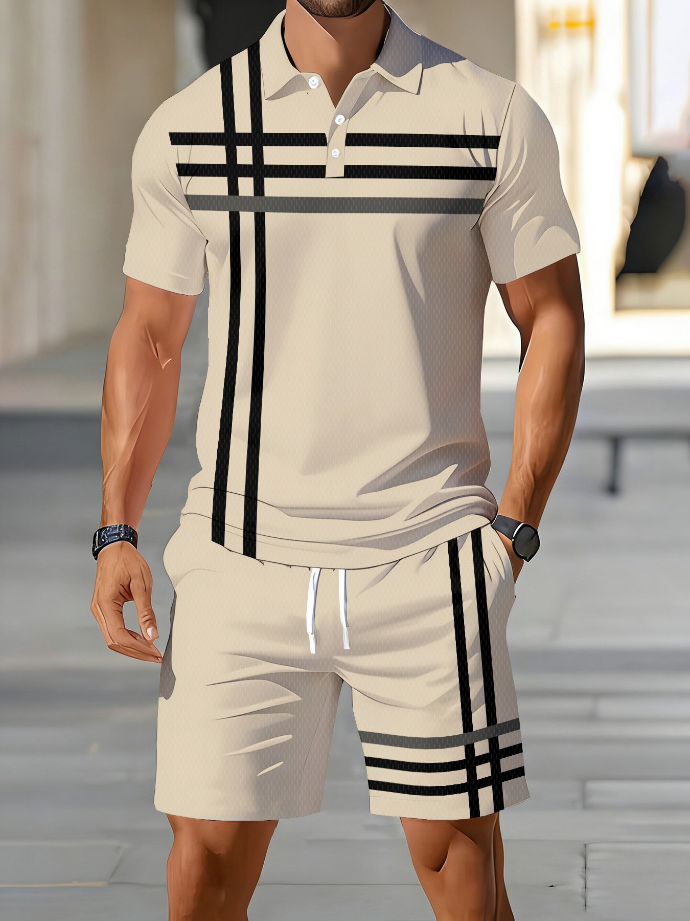 2026 Summer American Men's Pol - Men'S Fashion Polo Shirt recension och pris