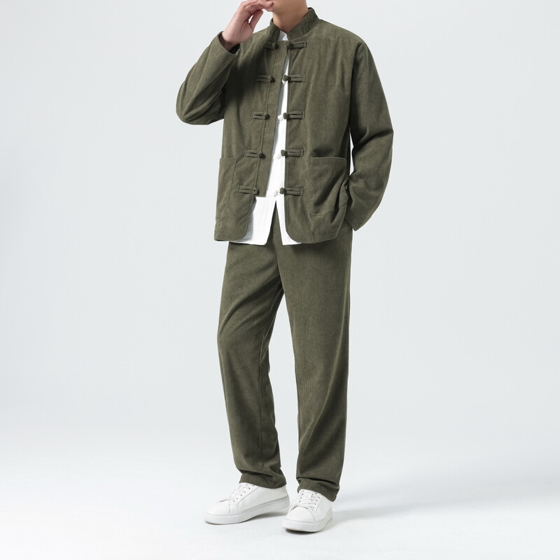 Men Corduroy Sets Men Tang Sui - Corduroy Jacket Men recension och pris
