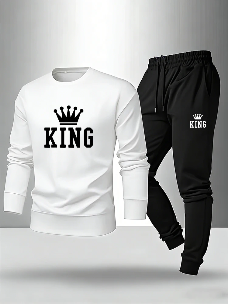 King Pringt Men Longsleeve T-s - Men Fashion King recension och pris