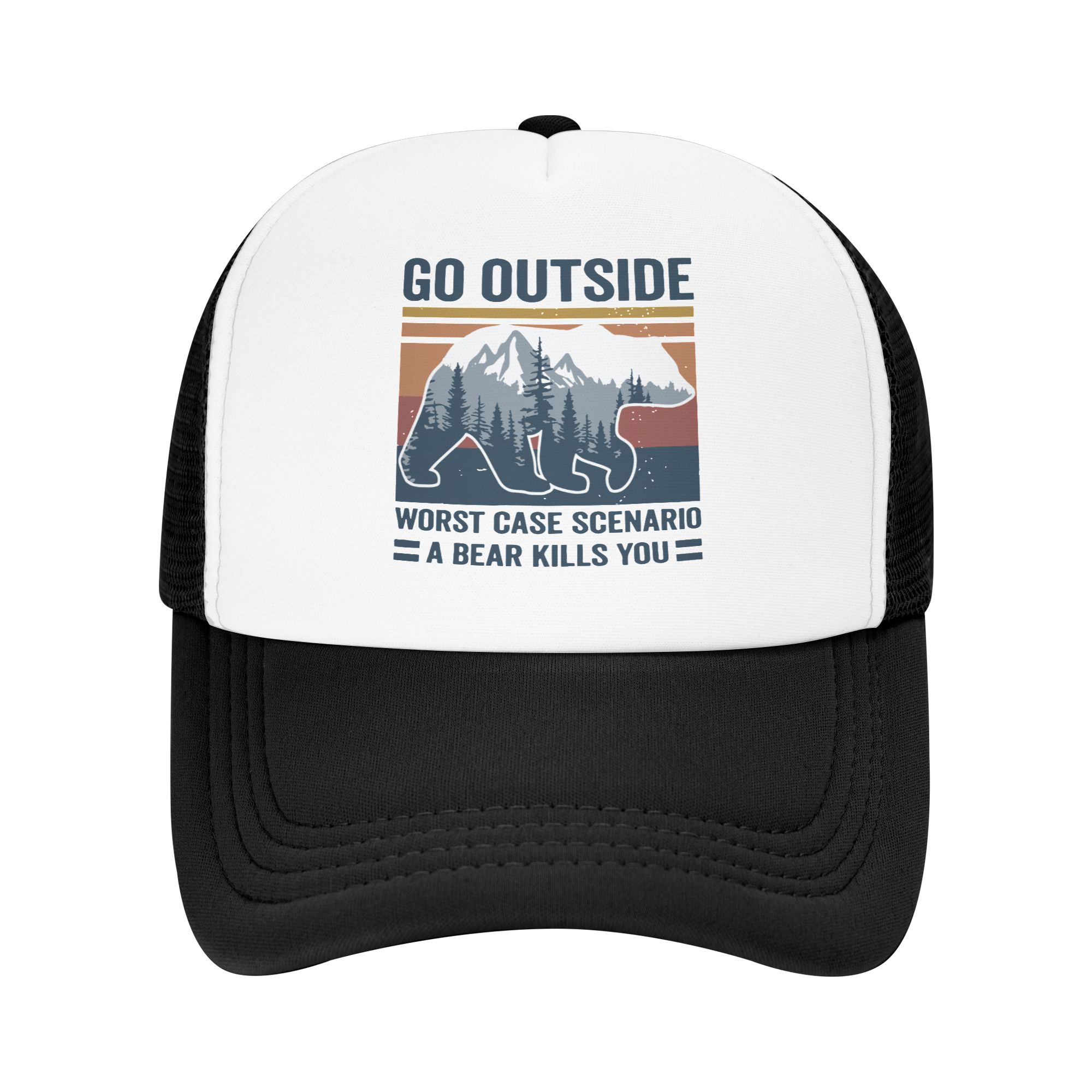 Go Outside Worst Case Scenario - Trucker Hat Cap recension och pris