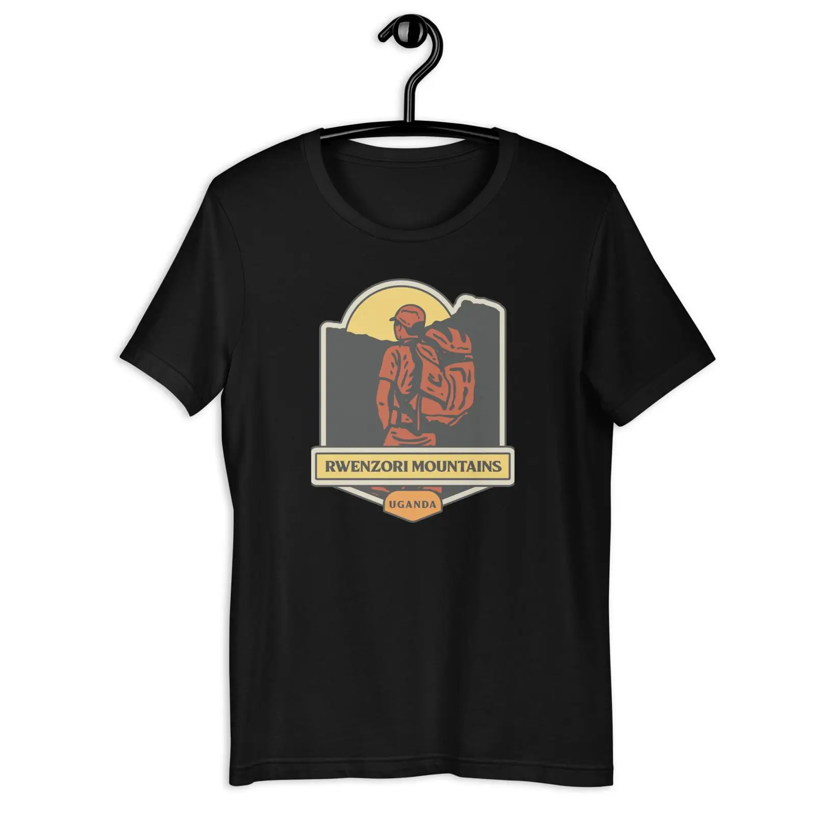 Rwenzori Mountains t shirt Uga - Men Fashion Uganda recension och pris