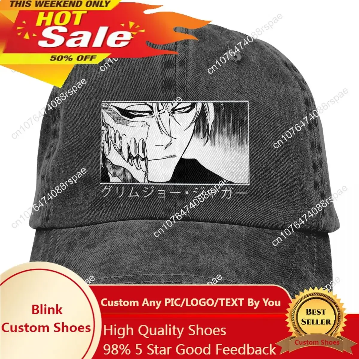 Washed Men's Baseball Cap Grim - Trucker Hat Cap recension och pris