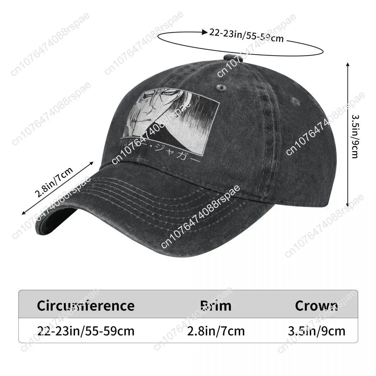 Washed Men's Baseball Cap Grim - Trucker Hat Cap recension och pris