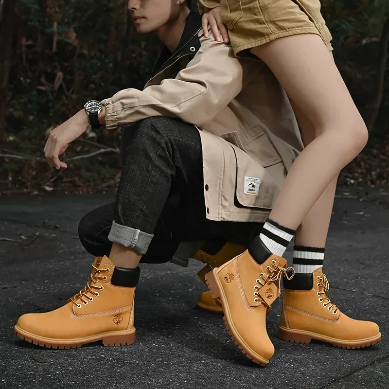 Boots Men High Top Boots High  - Fashion Men'S Boots recension och pris