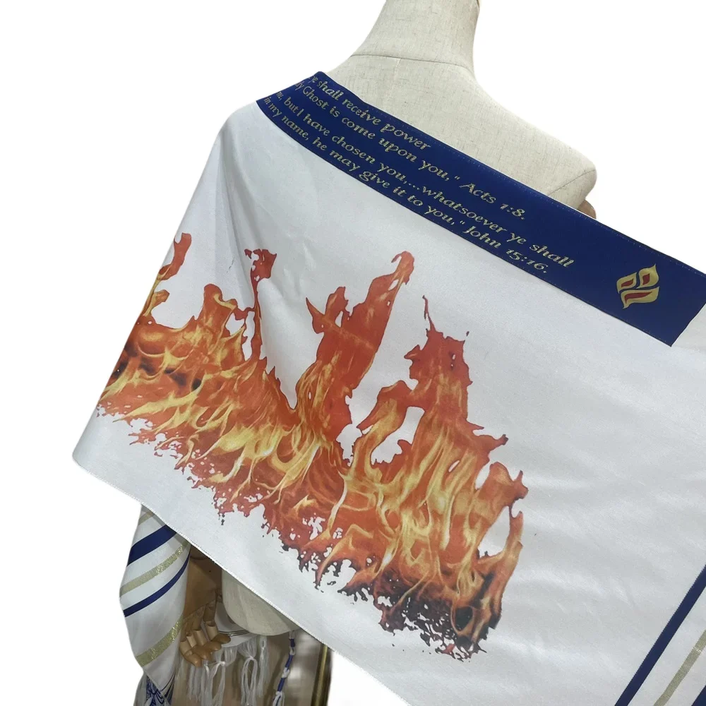 Fire Picture Prayer Shawl  Exq - Men Fashion King recension och pris
