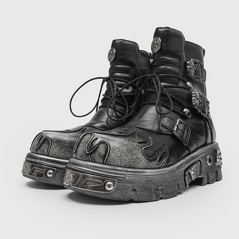 Men Height Increasing Punk Sty - Fashion Men'S Boots recension och pris