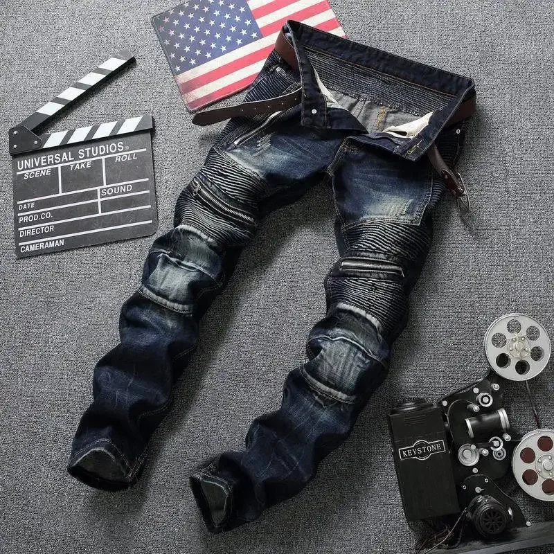Punk Street Style Ripped Skinn - Skinny Jeans Ripped recension och pris