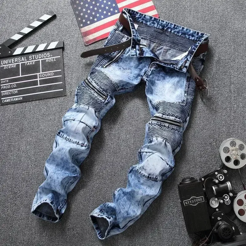 Punk Street Style Ripped Skinn - Skinny Jeans Ripped recension och pris