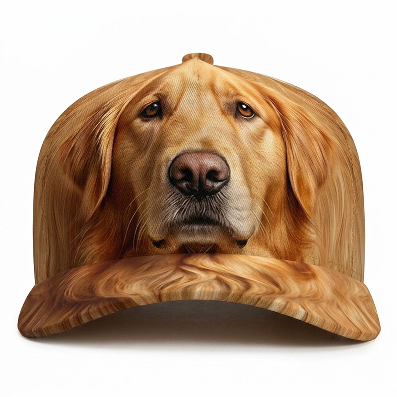 Golden Retriever Dog Baseball  - Trucker Hat Cap recension och pris