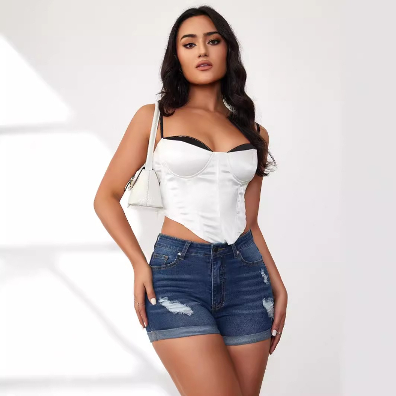 Women Jeans Hight Waist Pants  - Skinny Jeans Ripped recension och pris
