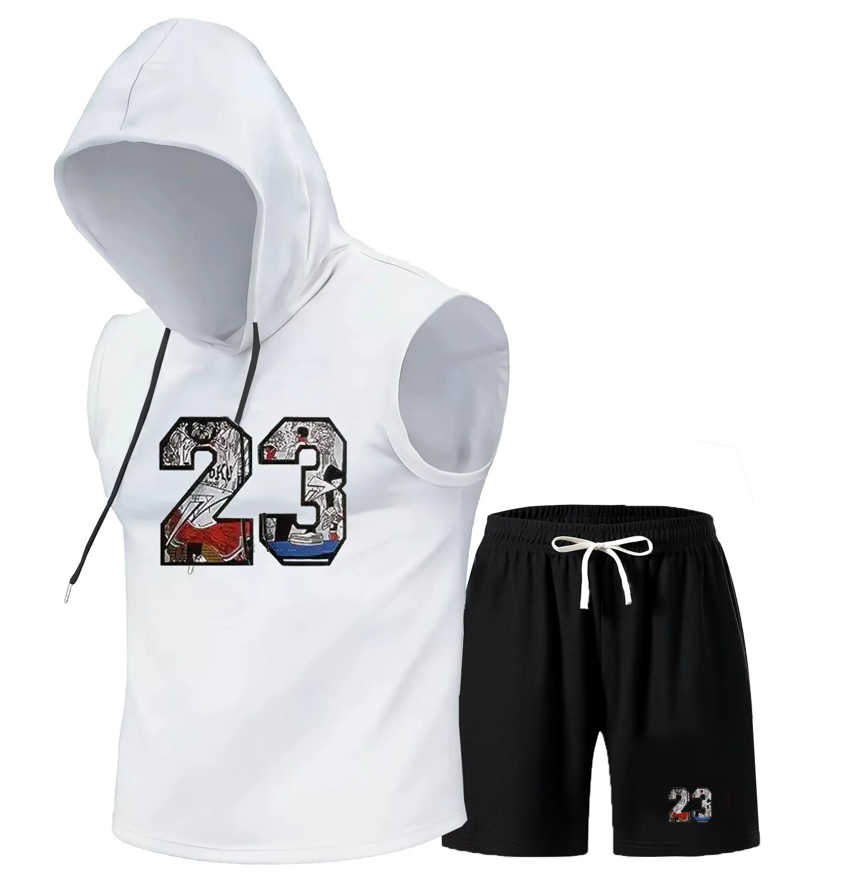 Brand  Summer Men's Two Piece  - Men'S Fashion Brand recension och pris