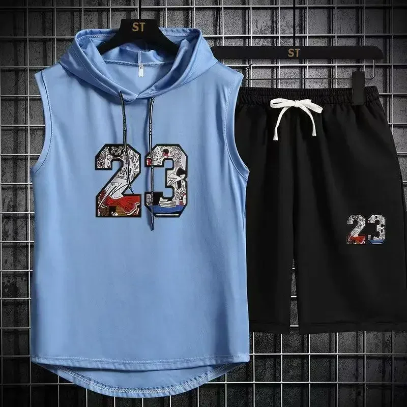 Brand  Summer Men's Two Piece  - Men'S Fashion Brand recension och pris