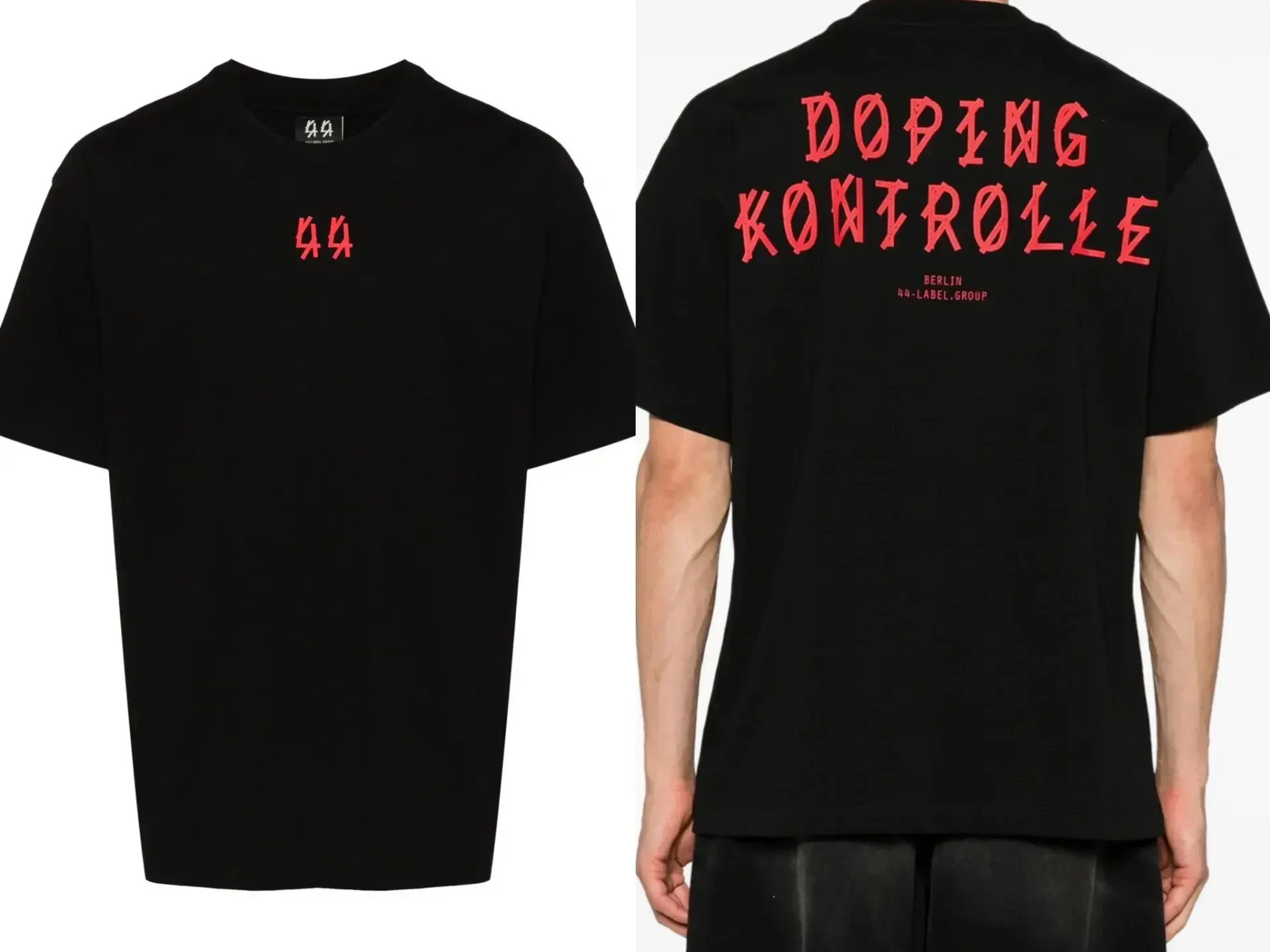 44 LABEL GROUP Cotton T-shirt  - Men'S Fashion Labels recension och pris